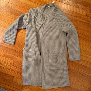 Madewell long open sweater